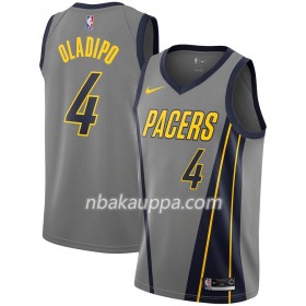 Indiana Pacers Victor Oladipo 4 2018-19 Nike City Edition Harmaa Pelipaidat Swingman - Miesten